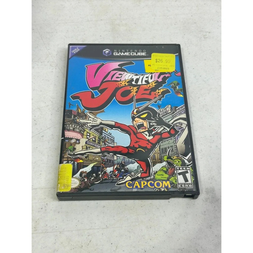 Viewtiful Joe Nintendo GameCube CIB Capcom Black Label DOL-GVJE-USA